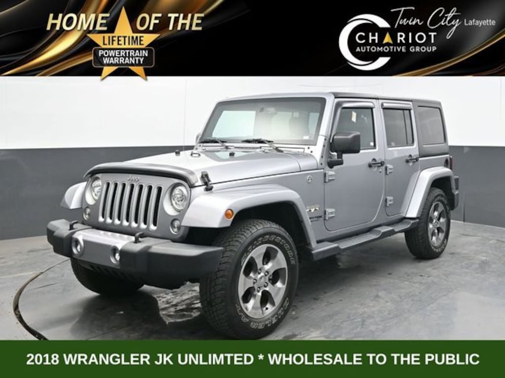 Used 2018 Jeep Wrangler JK Unlimited Sahara SUV
