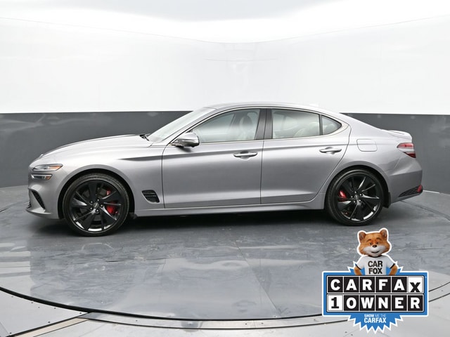 Used 2023 GENESIS G70 Standard with VIN KMTG54TE1PU124040 for sale in Lafayette, IN