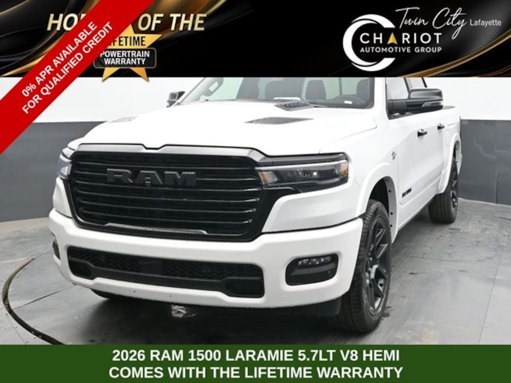 New 2026 Ram 1500 LARAMIE CREW CAB 4X4 5'7 BOX Pickup
