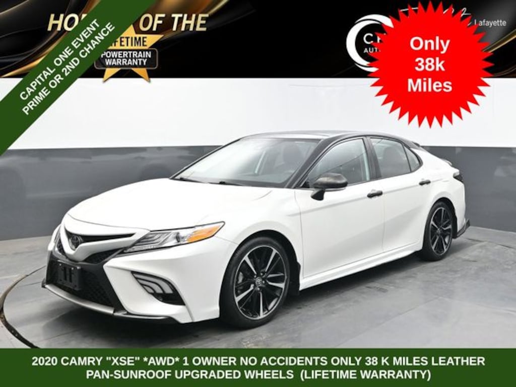 Used 2020 Toyota Camry XSE Sedan