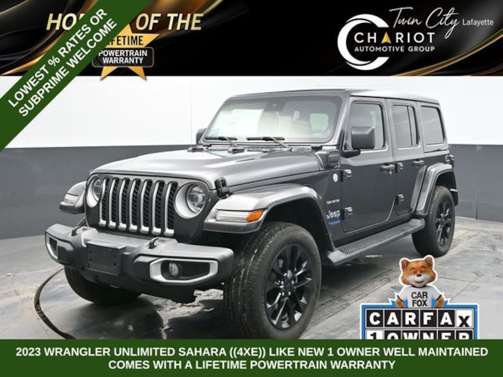 Used 2021 Jeep Wrangler Unlimited Sahara 4xe SUV