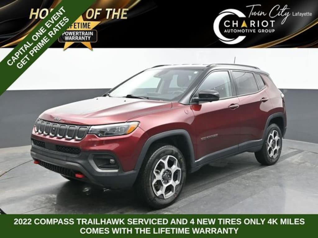 Used 2022 Jeep Compass Trailhawk SUV