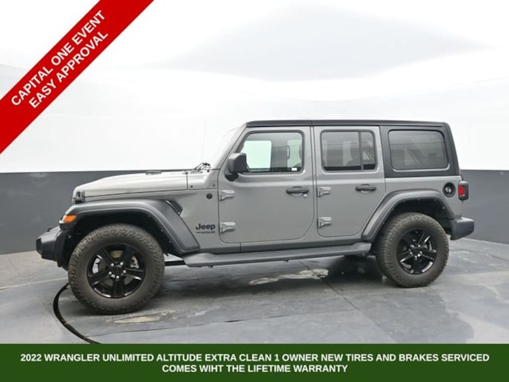 Used 2022 Jeep Wrangler Unlimited Sport Altitude SUV