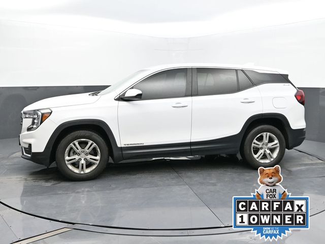 Used 2023 GMC Terrain SLE with VIN 3GKALMEGXPL226301 for sale in Lafayette, IN