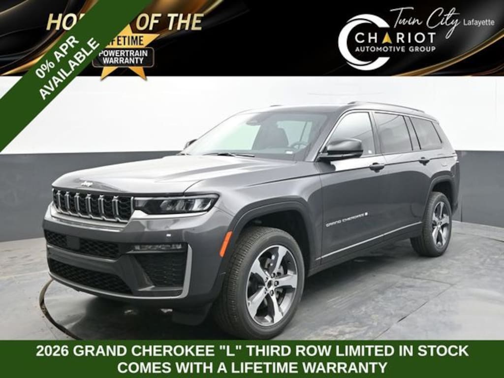 New 2026 Jeep Grand Cherokee L Limited Sport Utility