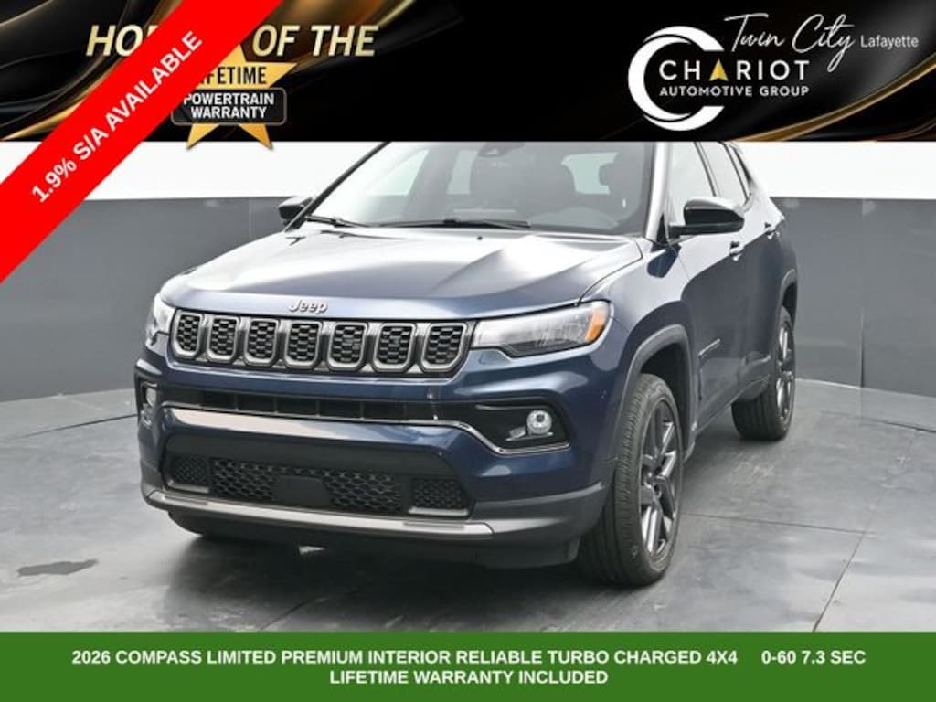 New 2026 Jeep Compass LIMITED ALTITUDE 4X4 Sport Utility