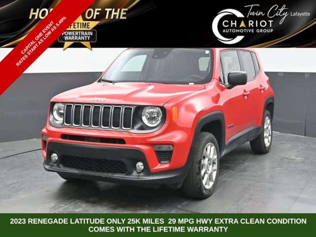 Used 2023 Jeep Renegade Latitude SUV