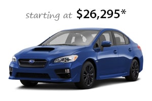 2015 WRX Pricing & Trim Levels