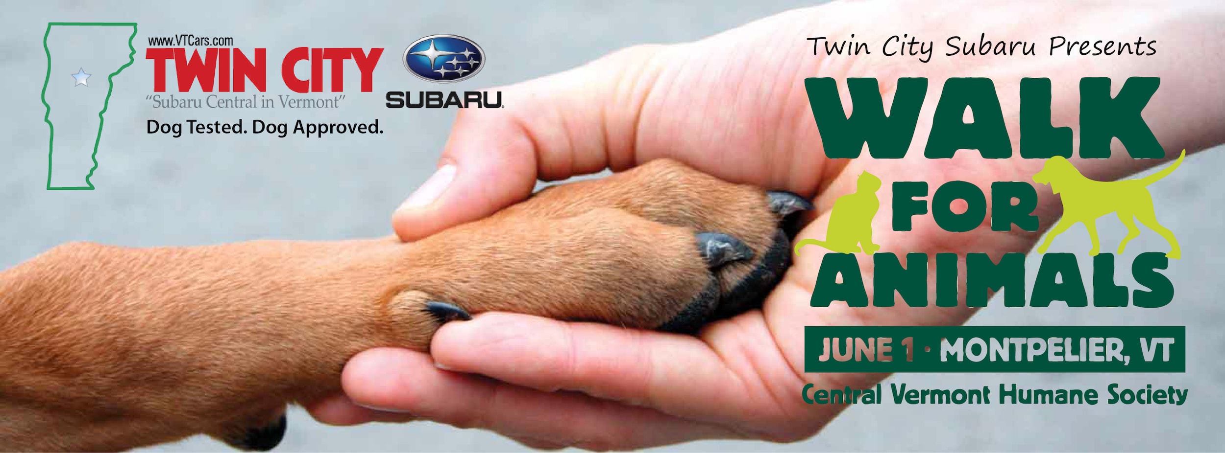 Twin City Subaru Presents the Walk for Animals 2013 Walk for Animals 2013 presented by Twin City Subaru