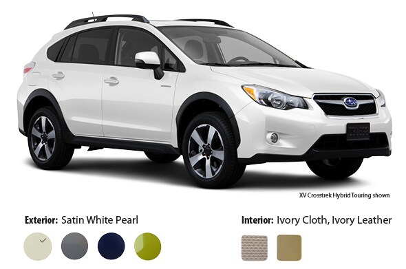 Subaru Hybrid Colors Satin White Pearl