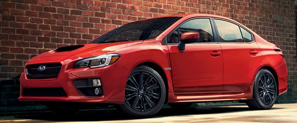 2015 WRX in Lightning Red