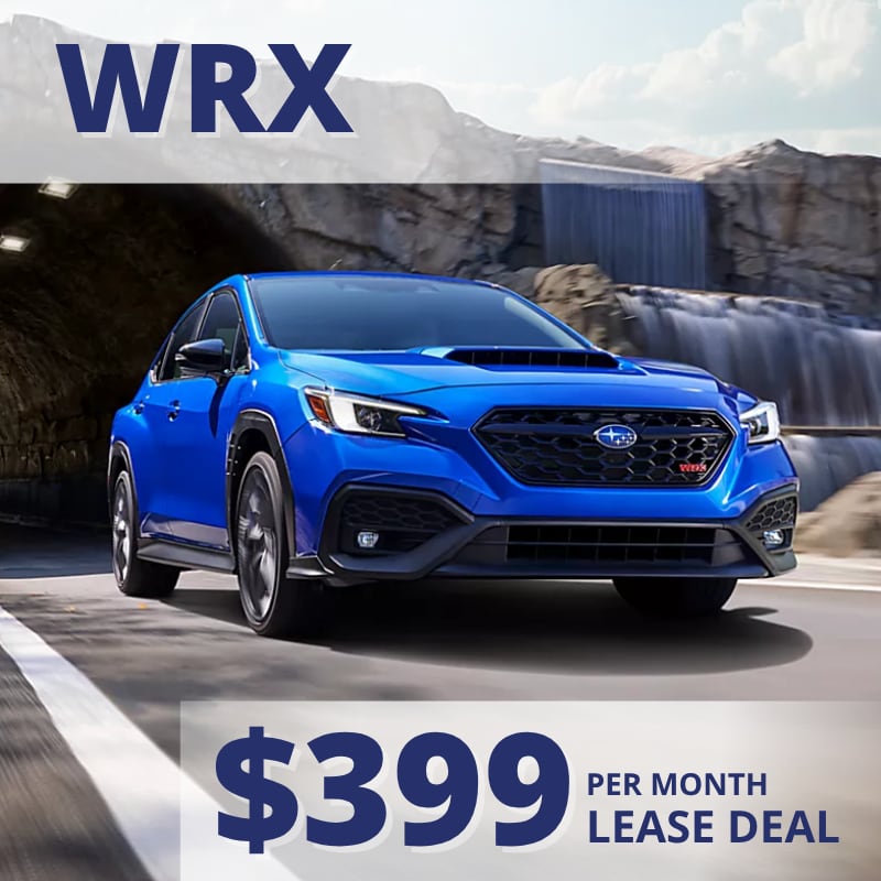 2026 Subaru WRX lease special at 802 Subaru in Montpelier, VT
