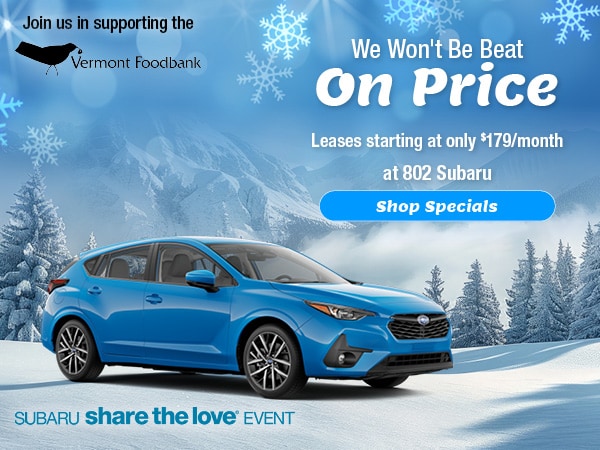 Unbeatable Deals from 802 Subaru