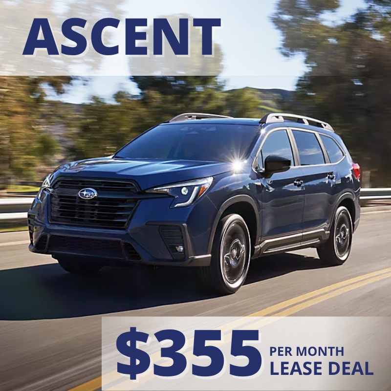 2026 Subaru Ascent lease special at 802 Subaru in Montpelier, VT