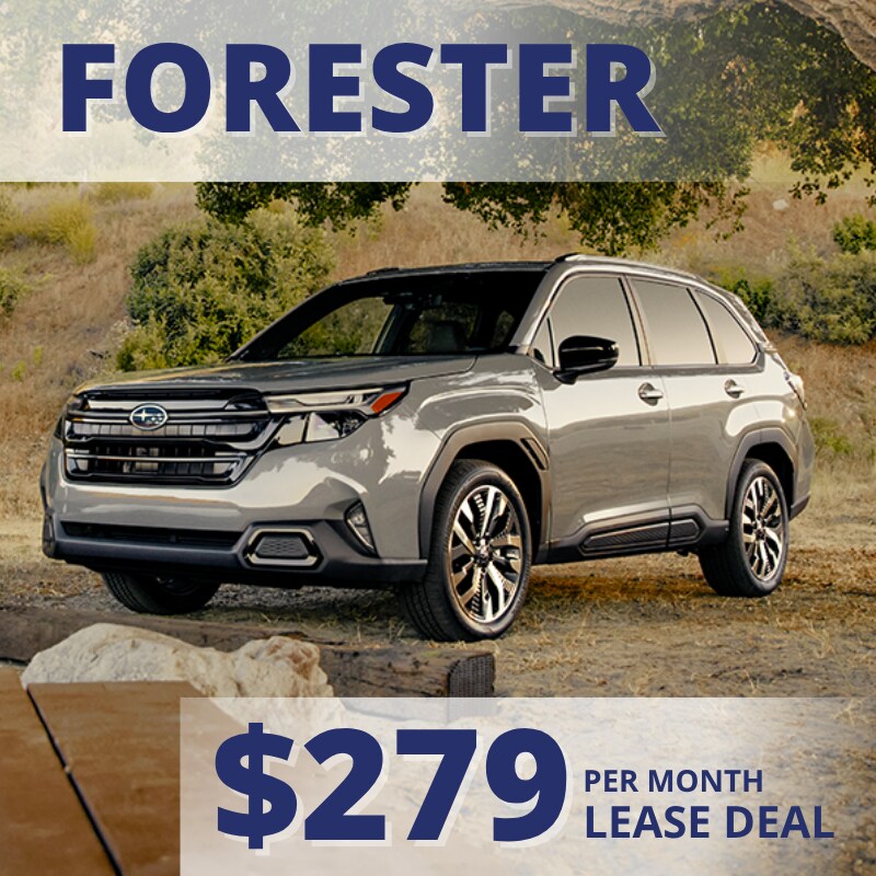2026 Subaru Forester Lease Deal 2026 Subaru Forester lease special at 802 Subaru in Montpelier, VT