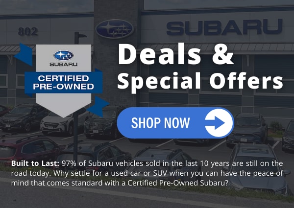 Unbeatable Deals from 802 Subaru