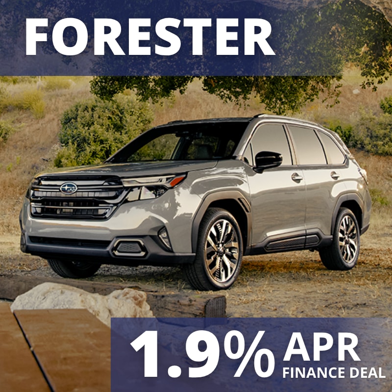 2026 Subaru Forester Finance Deal 2026 Subaru Forester 1.9% APR finance offer at 802 Subaru in Montpelier, VT