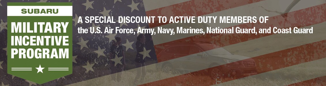 Subaru Military Discount