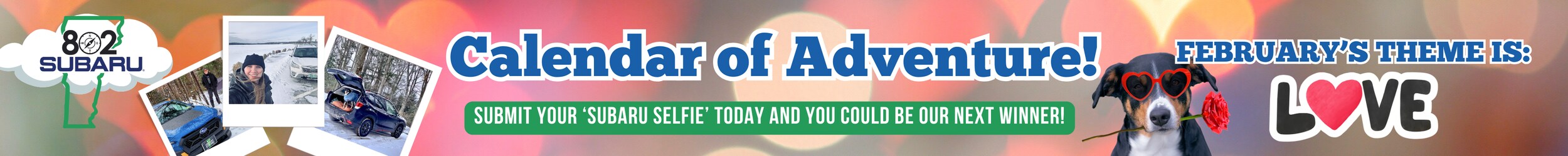 802 Subaru Calendar of Adventure