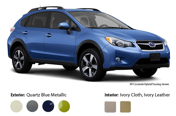 Subaru Hybrid Colors Quartz Blue Pearl