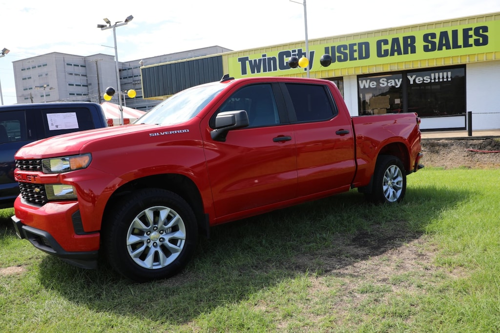 Used 2021 Chevrolet Silverado 1500 Custom Truck Crew Cab