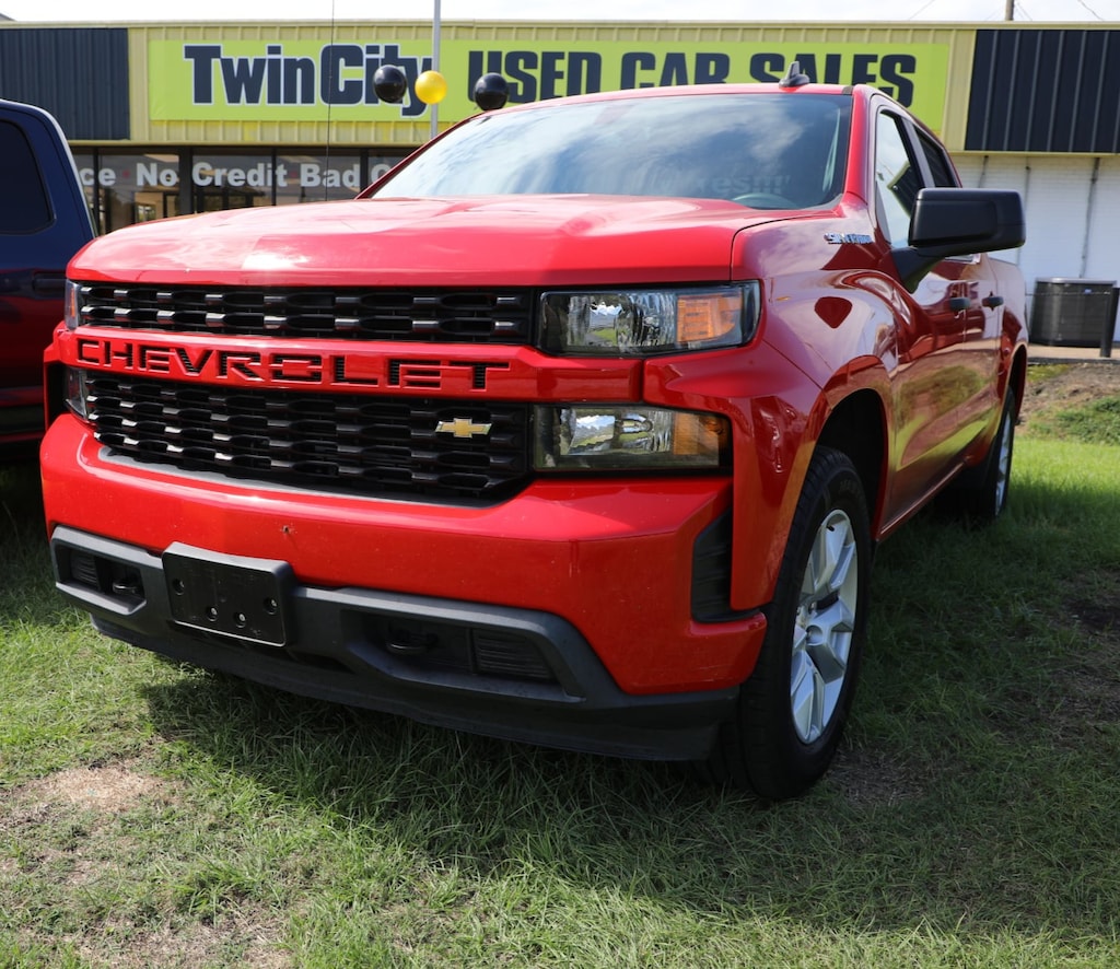 Used 2021 Chevrolet Silverado 1500 Custom Truck Crew Cab