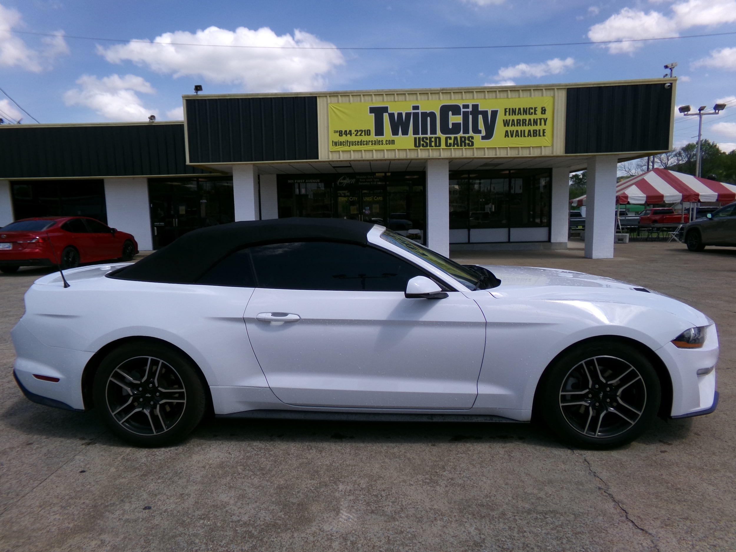 2020 Ford Mustang EcoBoost Premium Convertible's photo