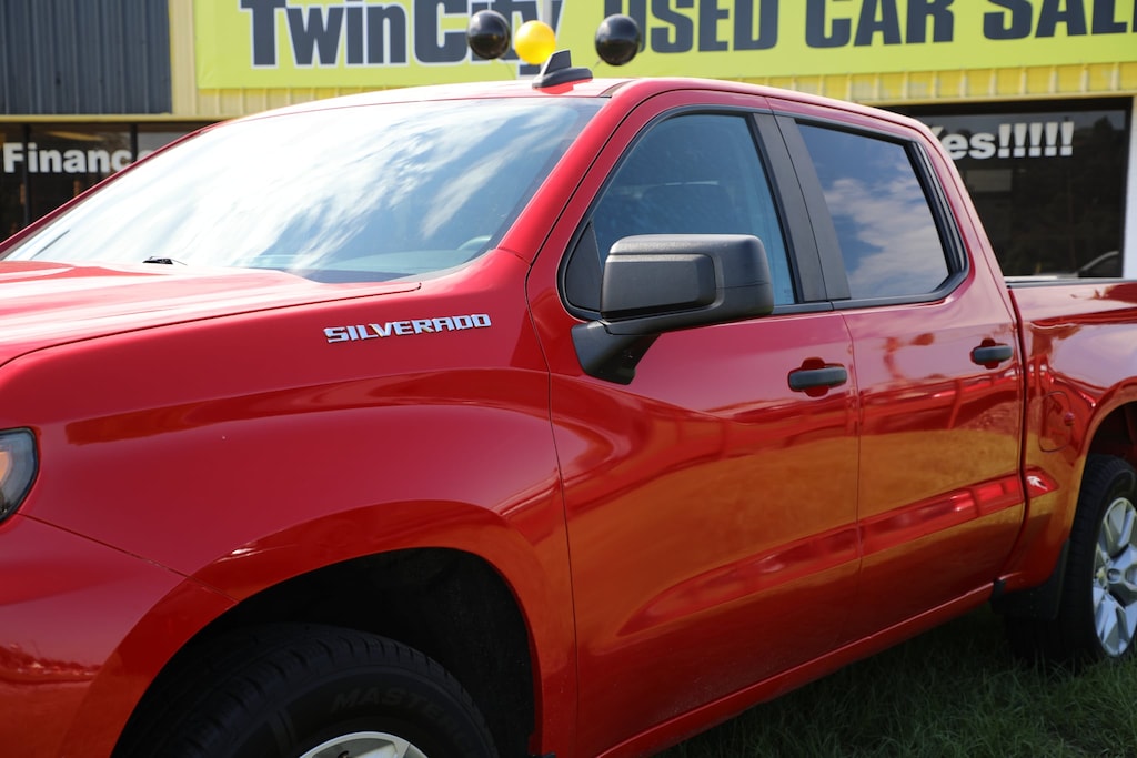 Used 2021 Chevrolet Silverado 1500 Custom Truck Crew Cab