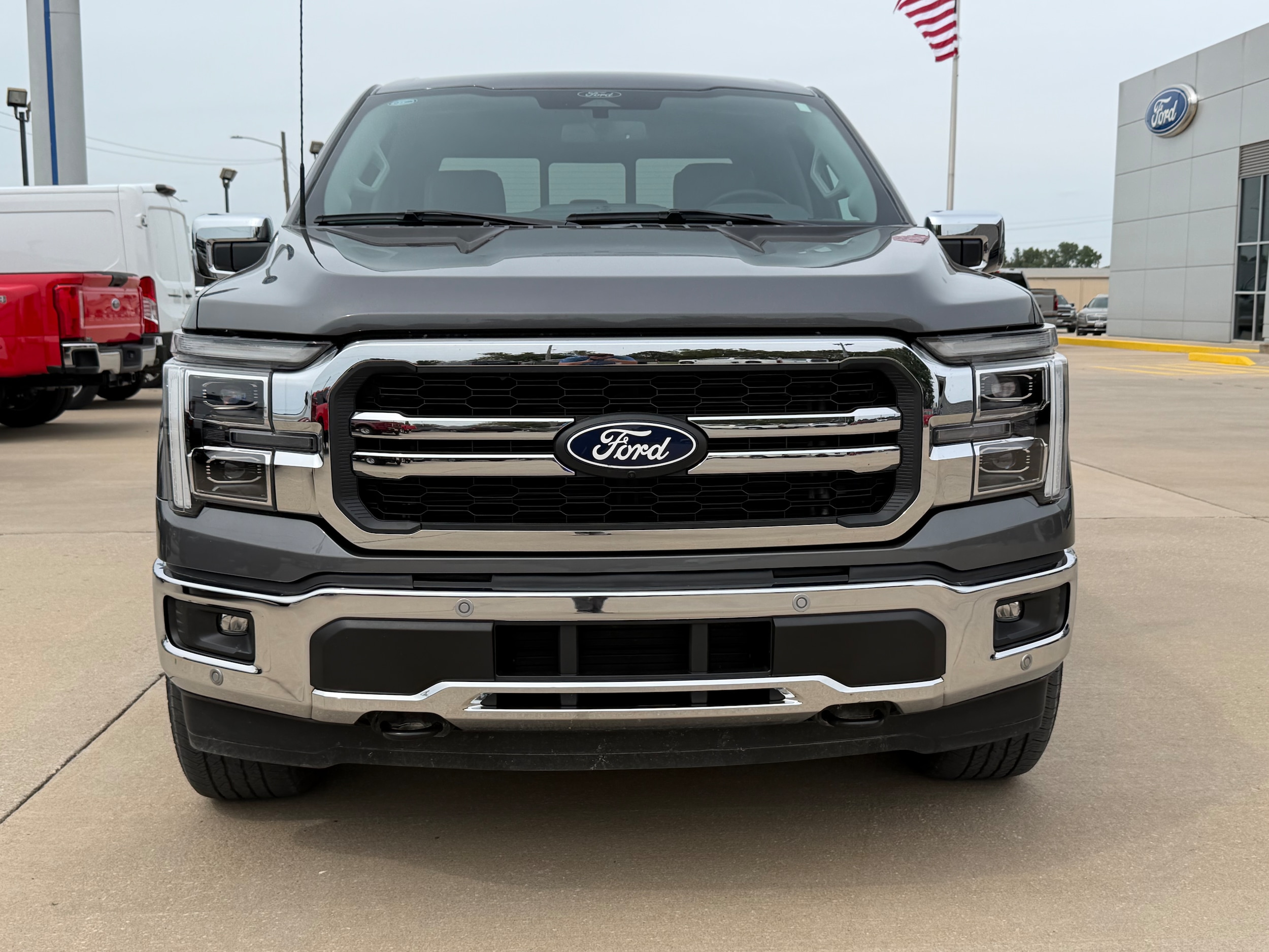 Used 2025 Ford F-150 Lariat with VIN 1FTFW5L87SKD59344 for sale in Kansas City