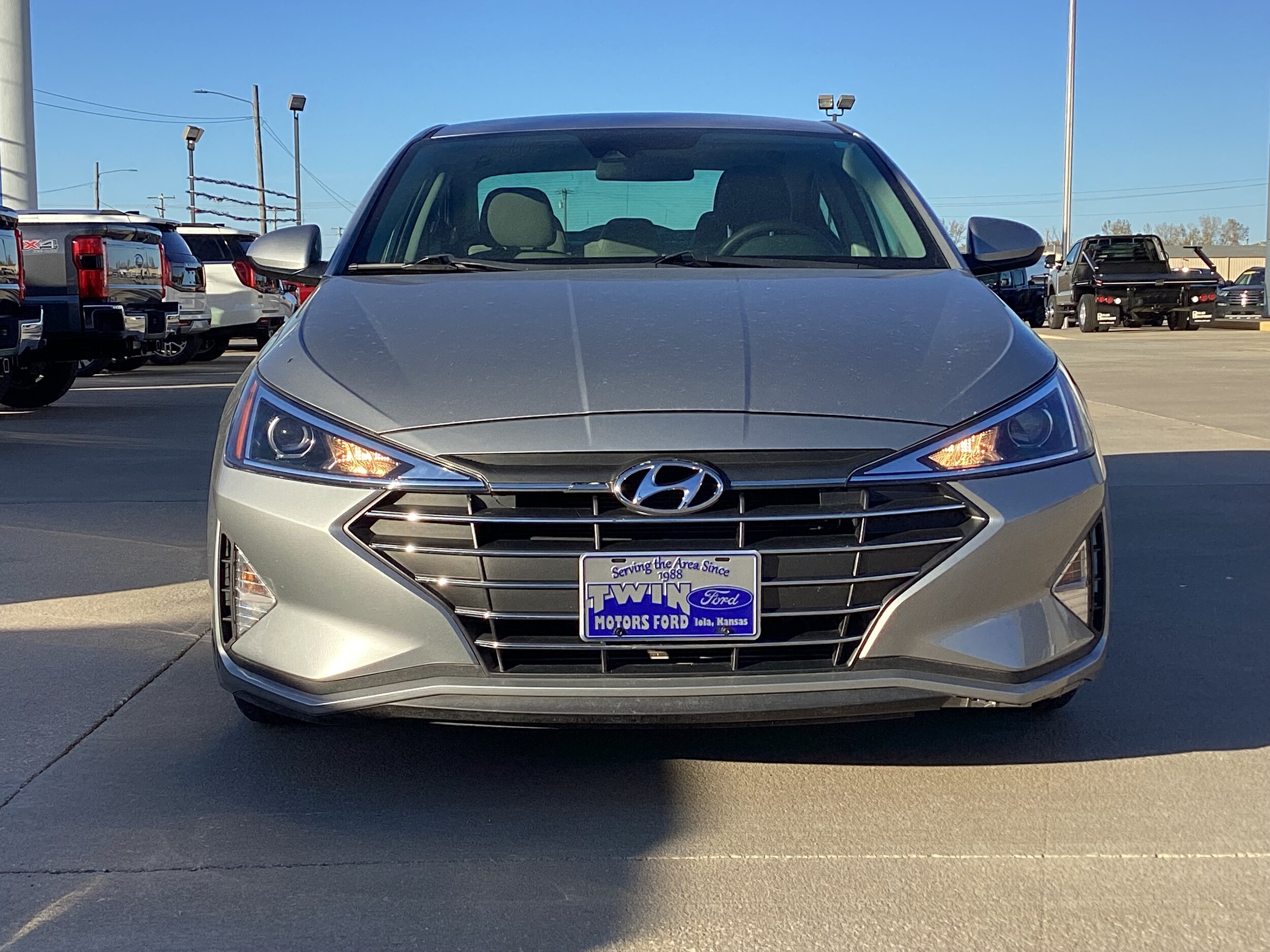 Used 2020 Hyundai Elantra SEL with VIN 5NPD84LF9LH578879 for sale in Kansas City