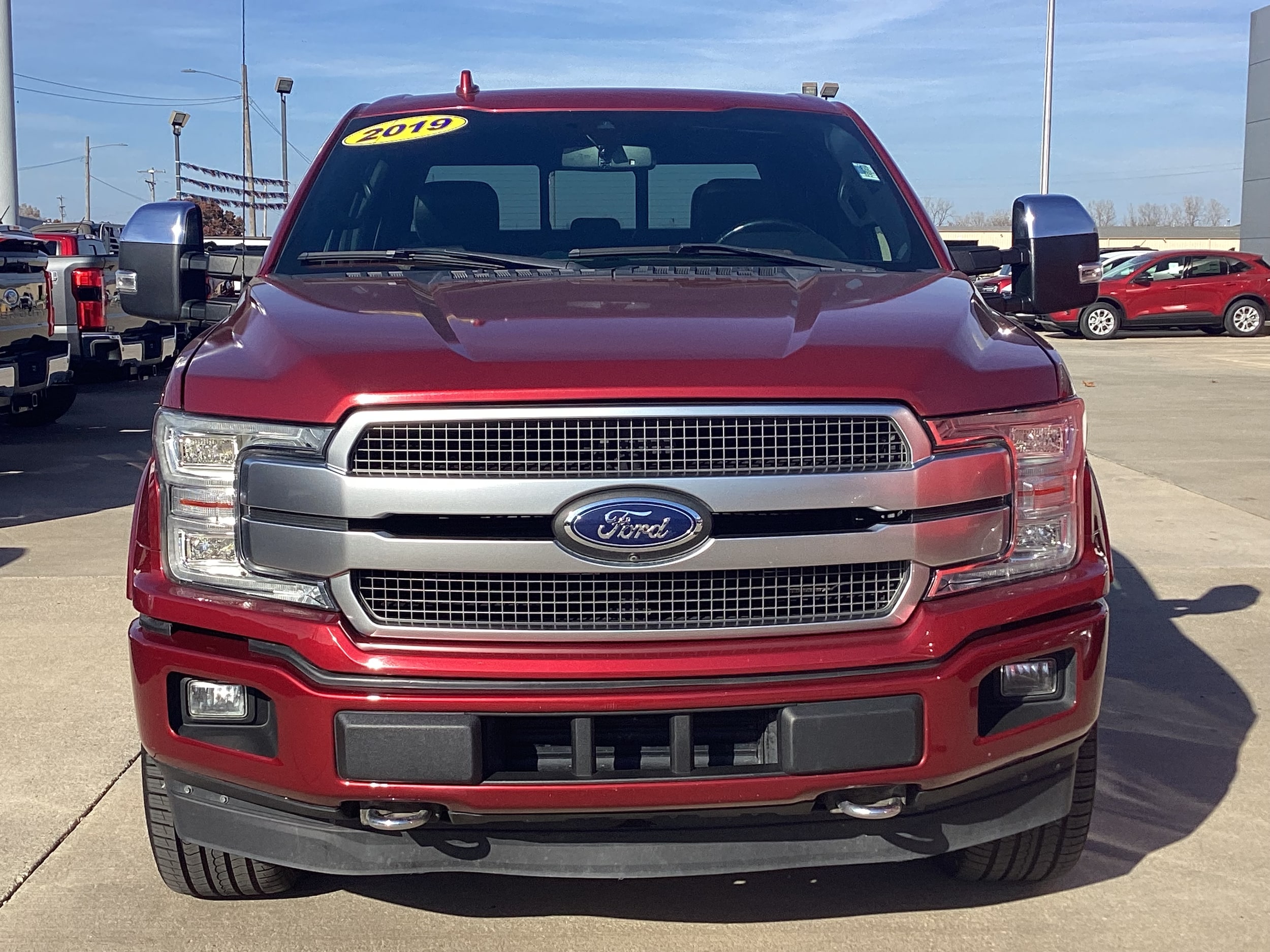 Used 2019 Ford F-150 Platinum with VIN 1FTFW1E47KFA96686 for sale in Kansas City