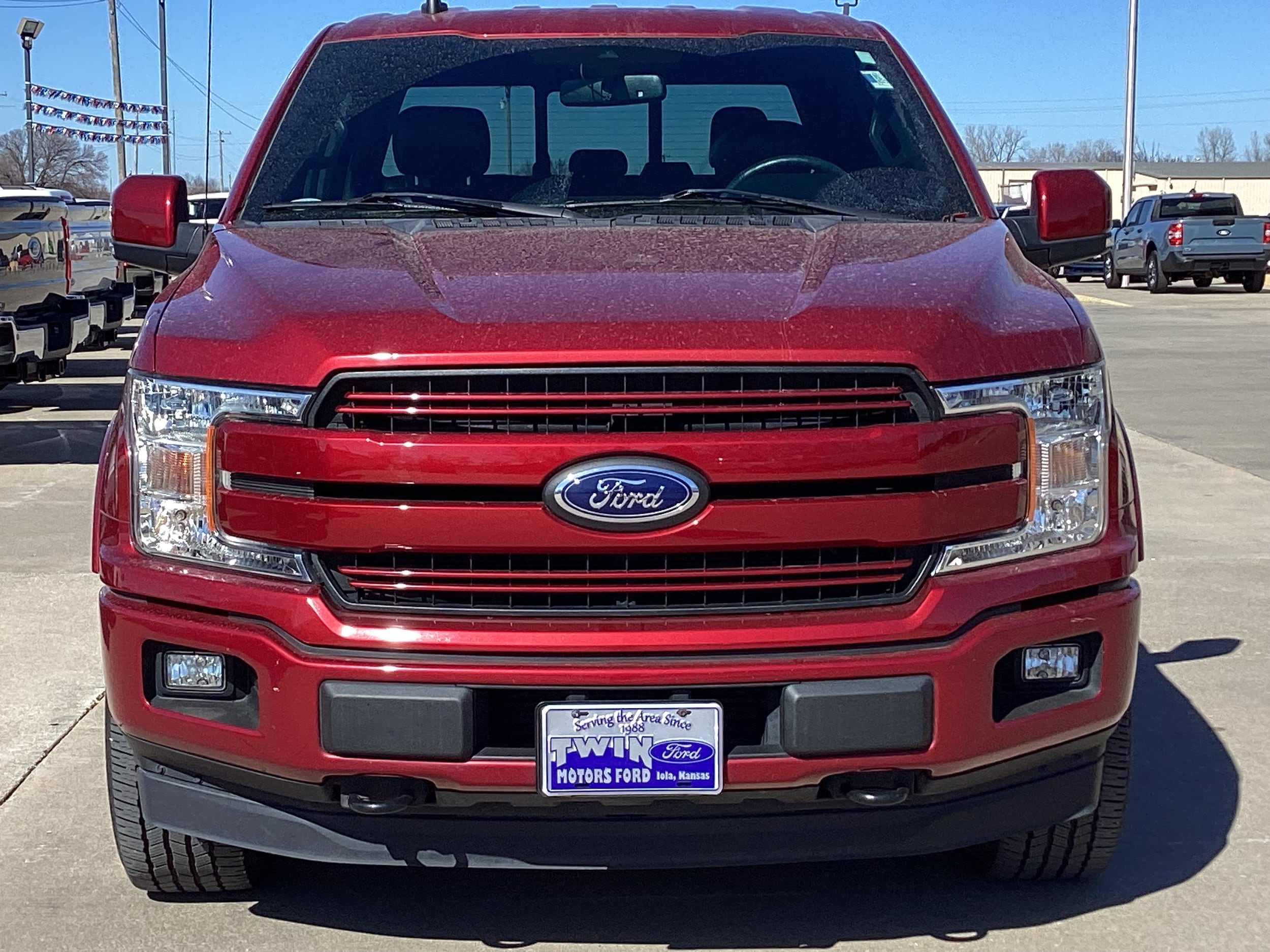 Used 2019 Ford F-150 Lariat with VIN 1FTEW1E41KKC51400 for sale in Kansas City