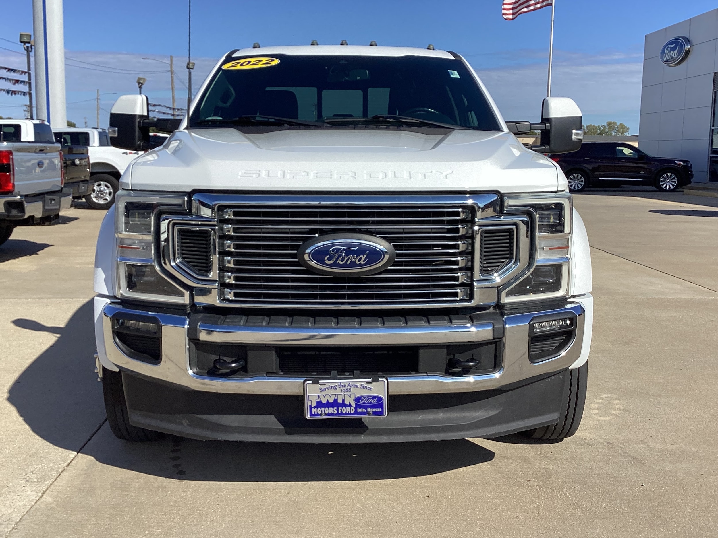 Used 2022 Ford F-450 Super Duty Lariat with VIN 1FT8W4DT7NEC88753 for sale in Kansas City