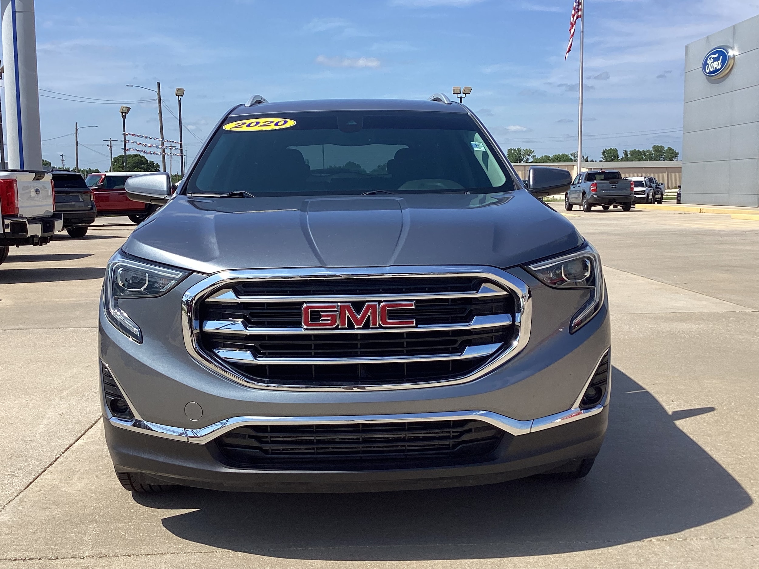 Used 2020 GMC Terrain SLT with VIN 3GKALPEV2LL152544 for sale in Kansas City