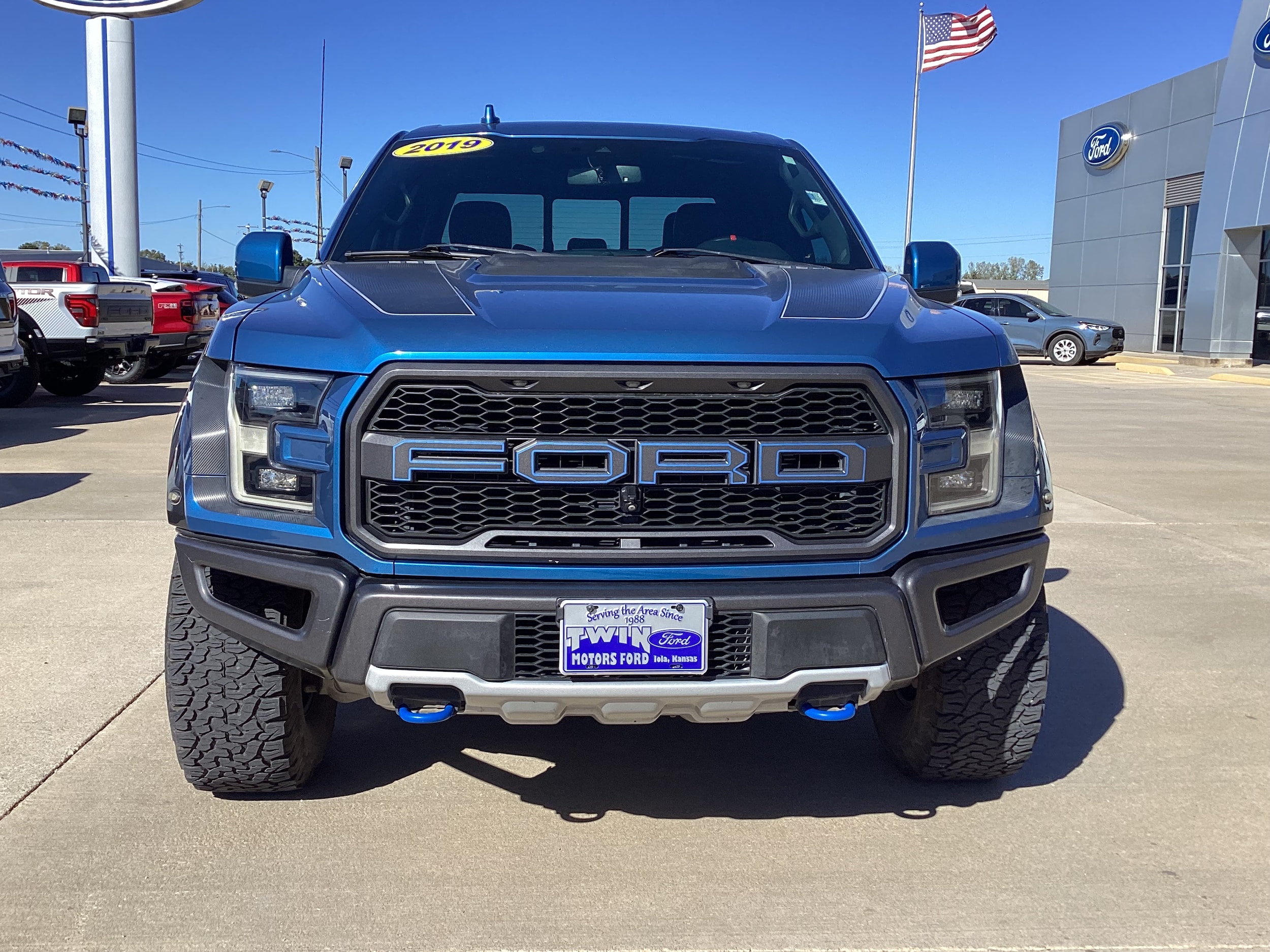 Used 2019 Ford F-150 Raptor with VIN 1FTFW1RG6KFB79045 for sale in Kansas City