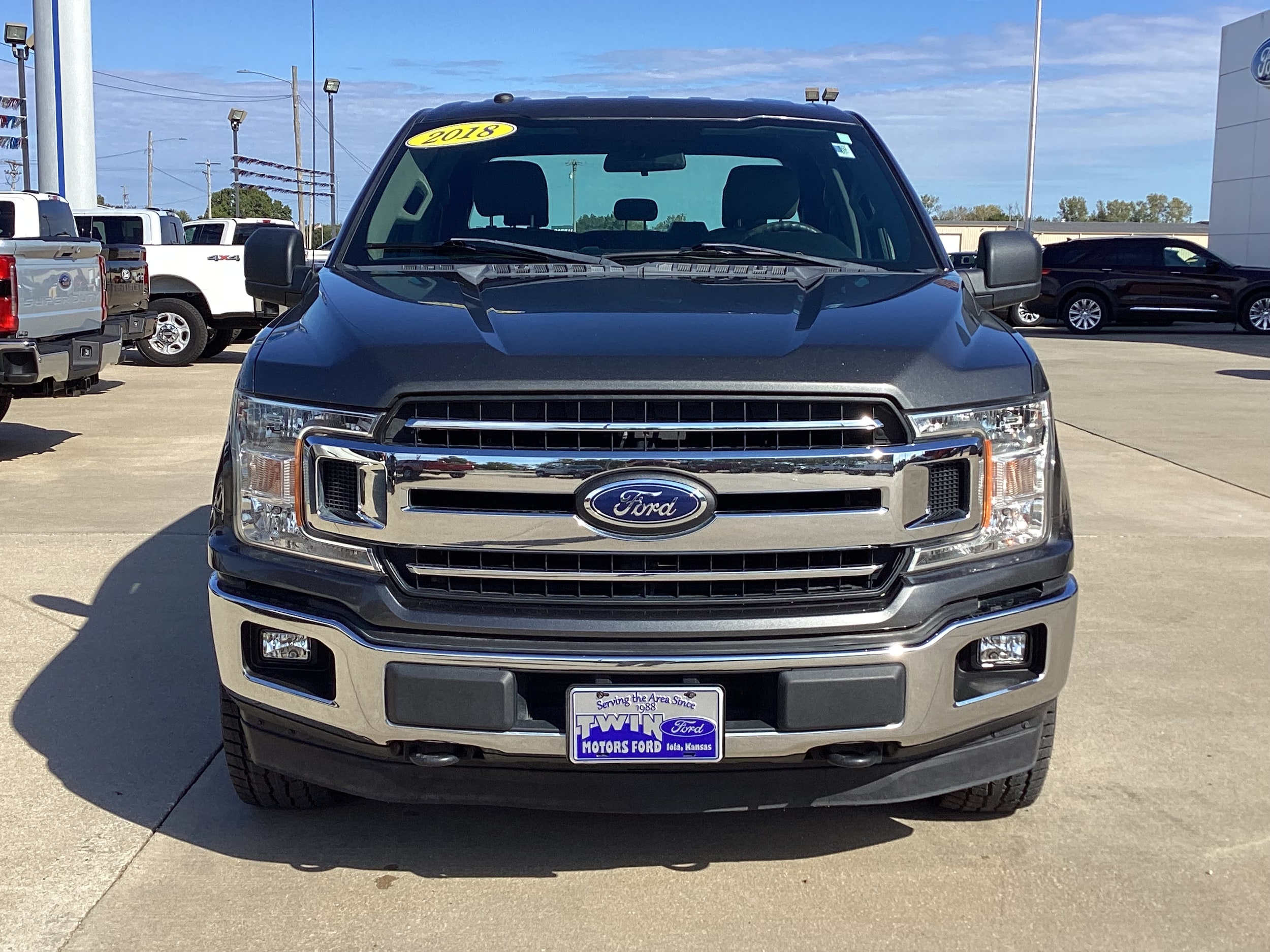 Used 2018 Ford F-150 XLT with VIN 1FTEW1EG6JKD72643 for sale in Kansas City