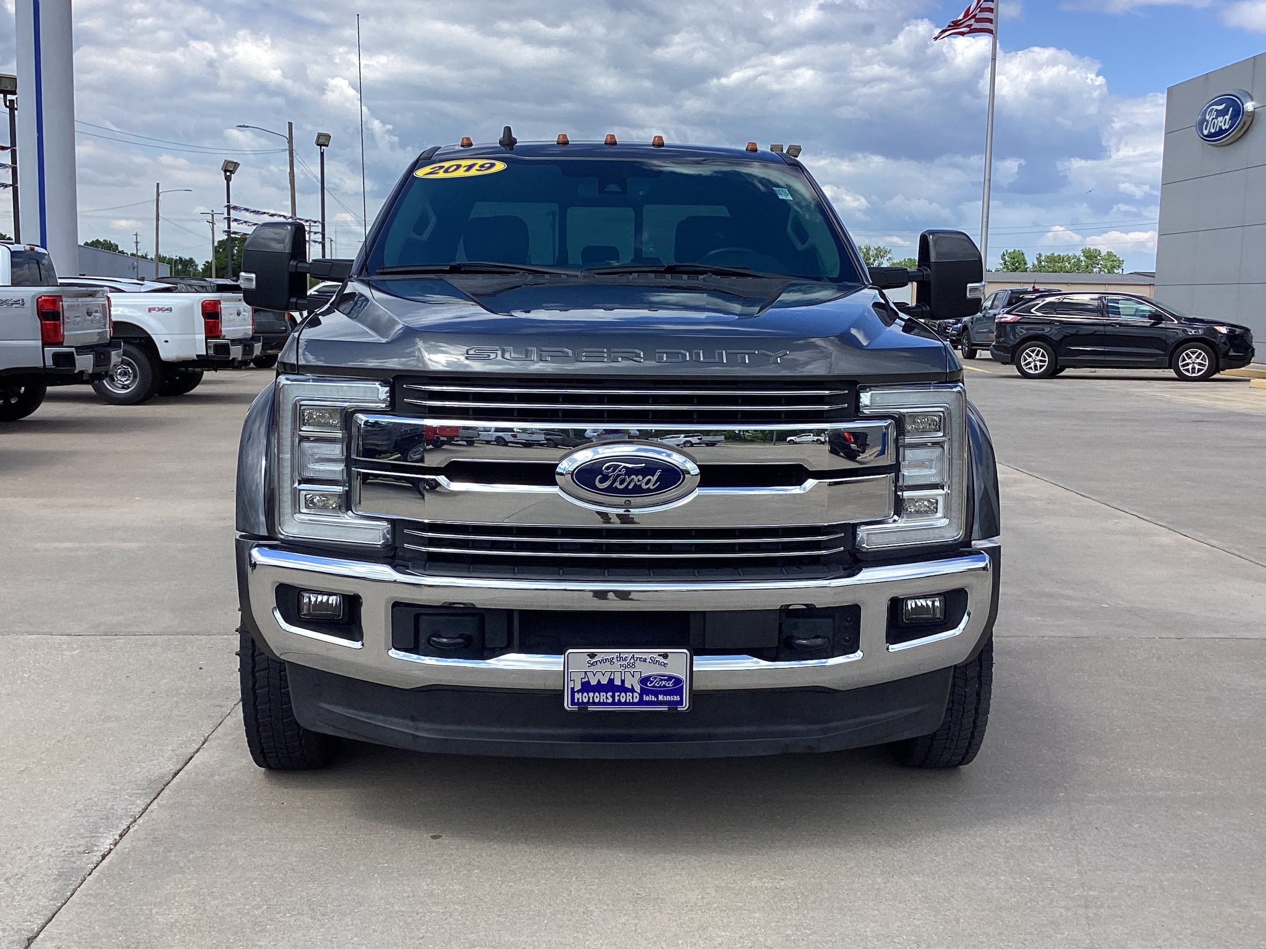 Used 2019 Ford F-450 Super Duty Lariat with VIN 1FT8W4DTXKED65966 for sale in Kansas City