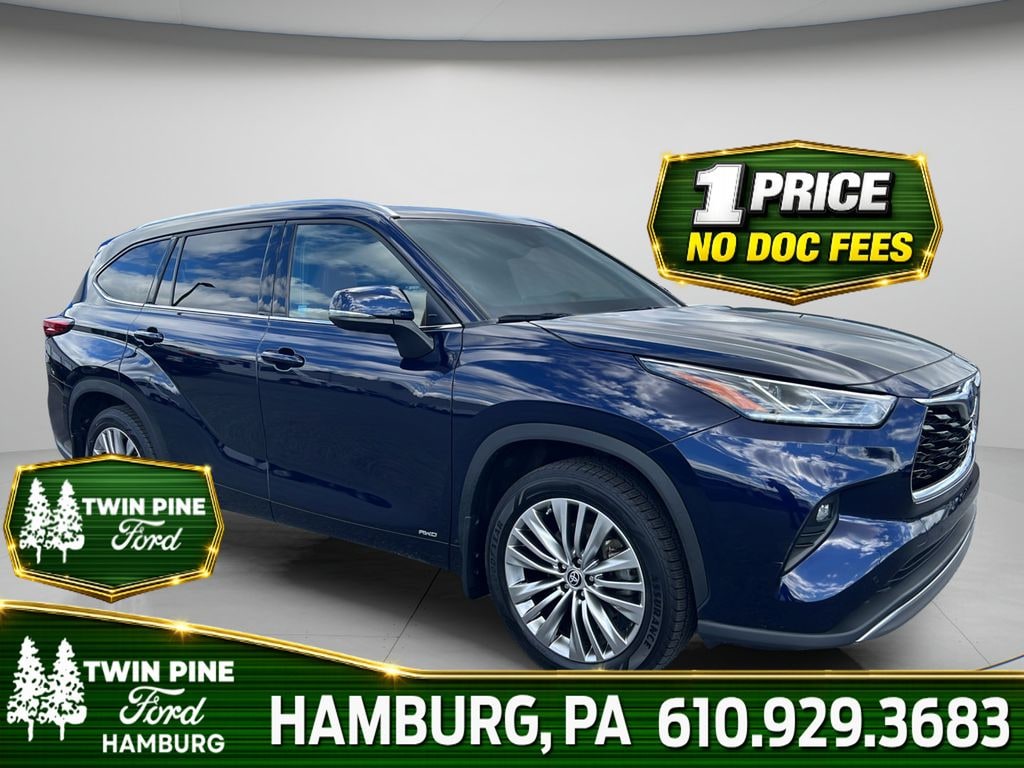 Used 2022 Toyota Highlander Hybrid Platinum SUV
