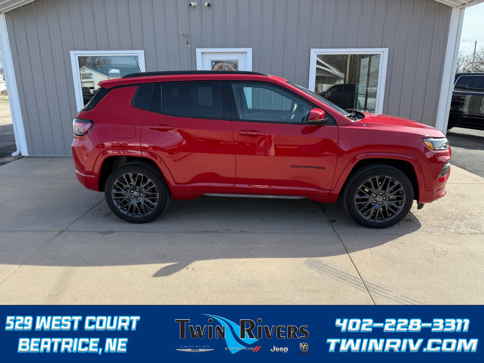 Certified 2023 Jeep Compass Limited with VIN 3C4NJDCN6PT574391 for sale in Beatrice, NE