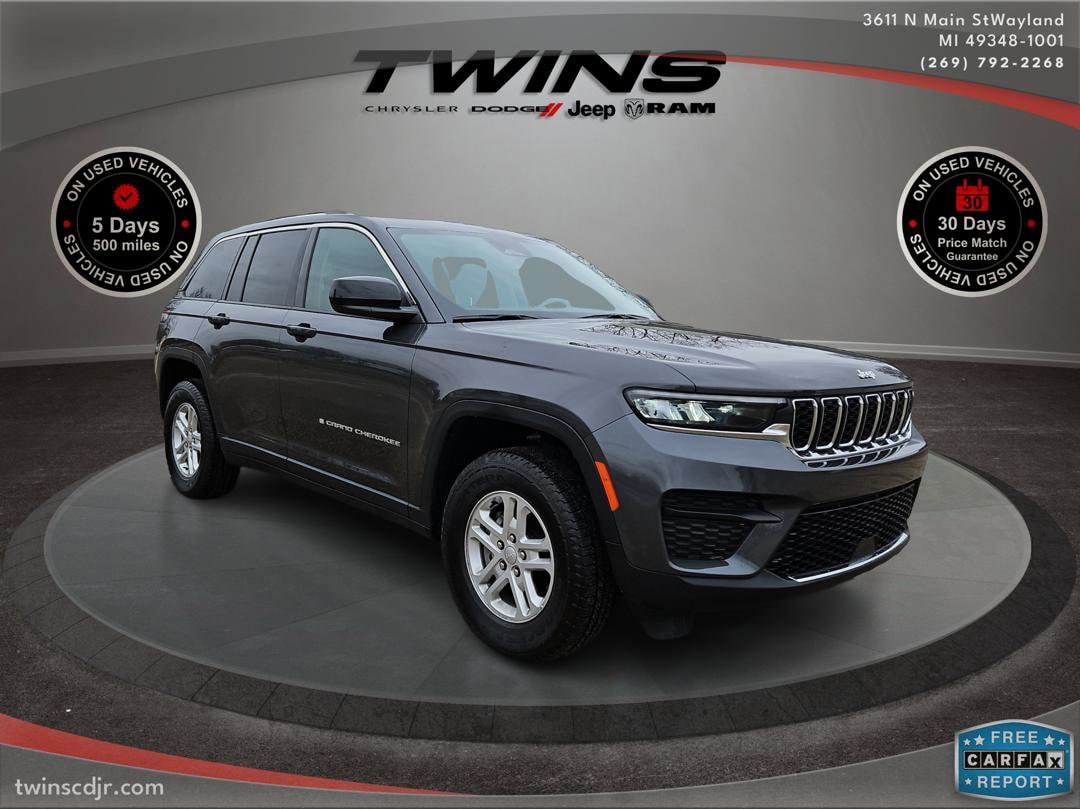 Used 2024 Jeep Grand Cherokee Laredo with VIN 1C4RJHAG4RC679006 for sale in Wayland, MI