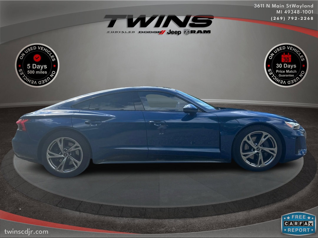 Used 2024 Audi e-tron GT Premium Plus with VIN WAUFJBFW0R7001875 for sale in Wayland, MI