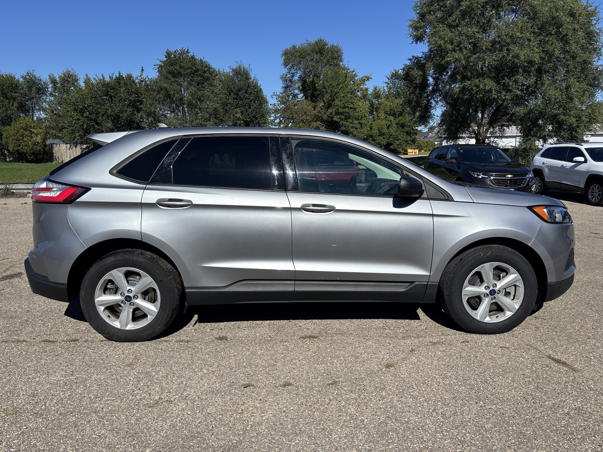 Used 2022 Ford Edge SE with VIN 2FMPK4G99NBA70960 for sale in Wayland, MI