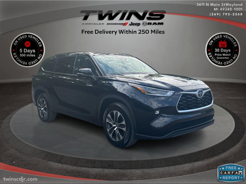 Used 2021 Toyota Highlander Hybrid XLE Hybrid XLE FWD