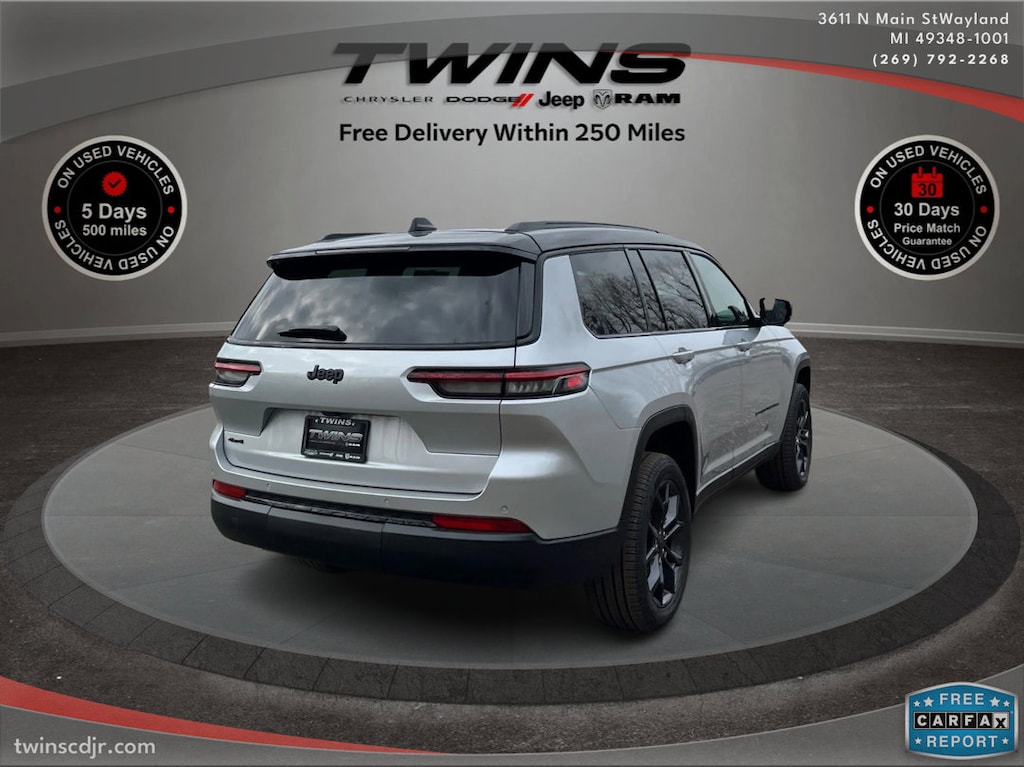 New 2025 Jeep Grand Cherokee L LIMITED 4X4 Sport Utility