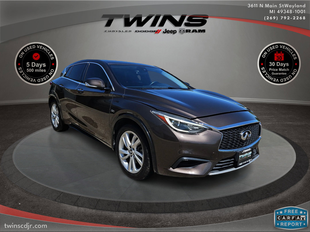 Used 2018 INFINITI QX30 Base with VIN SJKCH5CP4JA055362 for sale in Wayland, MI