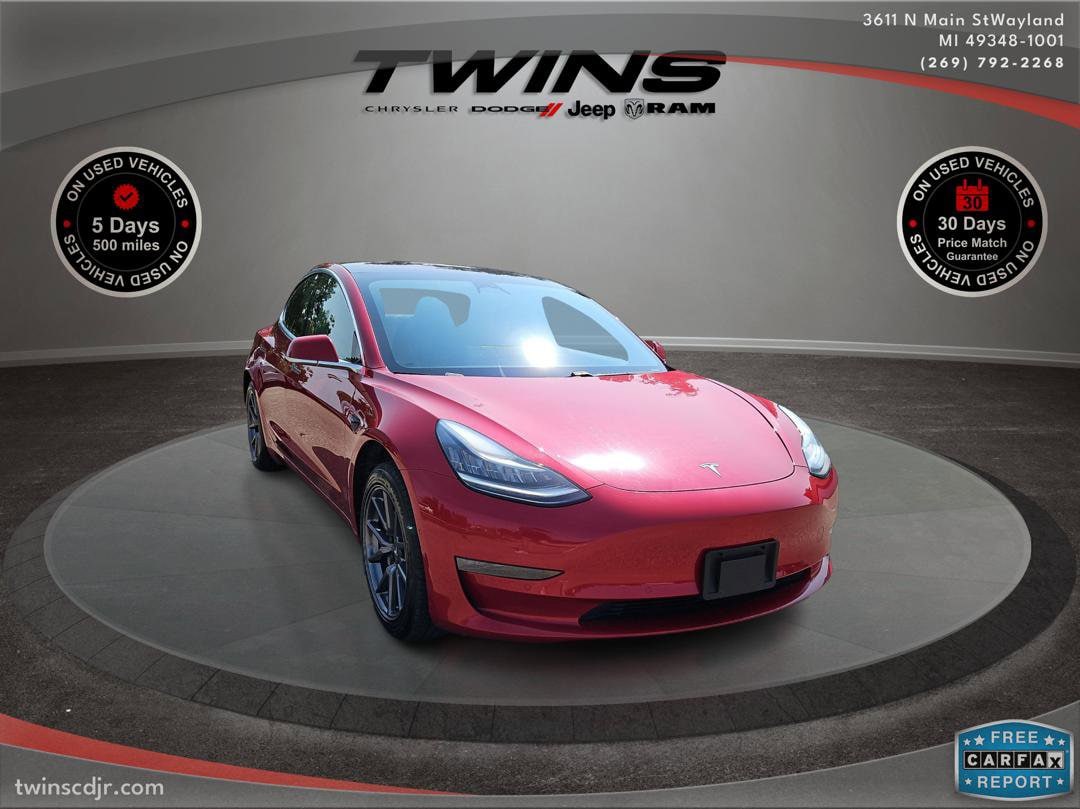 Used 2018 Tesla Model 3 Long Range with VIN 5YJ3E1EA7JF028841 for sale in Wayland, MI