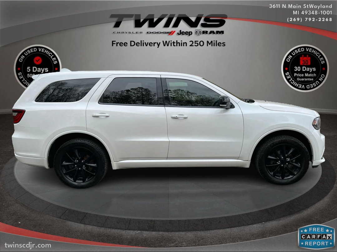 Used 2017 Dodge Durango GT with VIN 1C4RDJDG7HC691756 for sale in Wayland, MI
