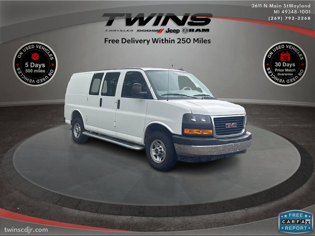Used 2024 GMC Savana Cargo Van G25 RWD 2500 135