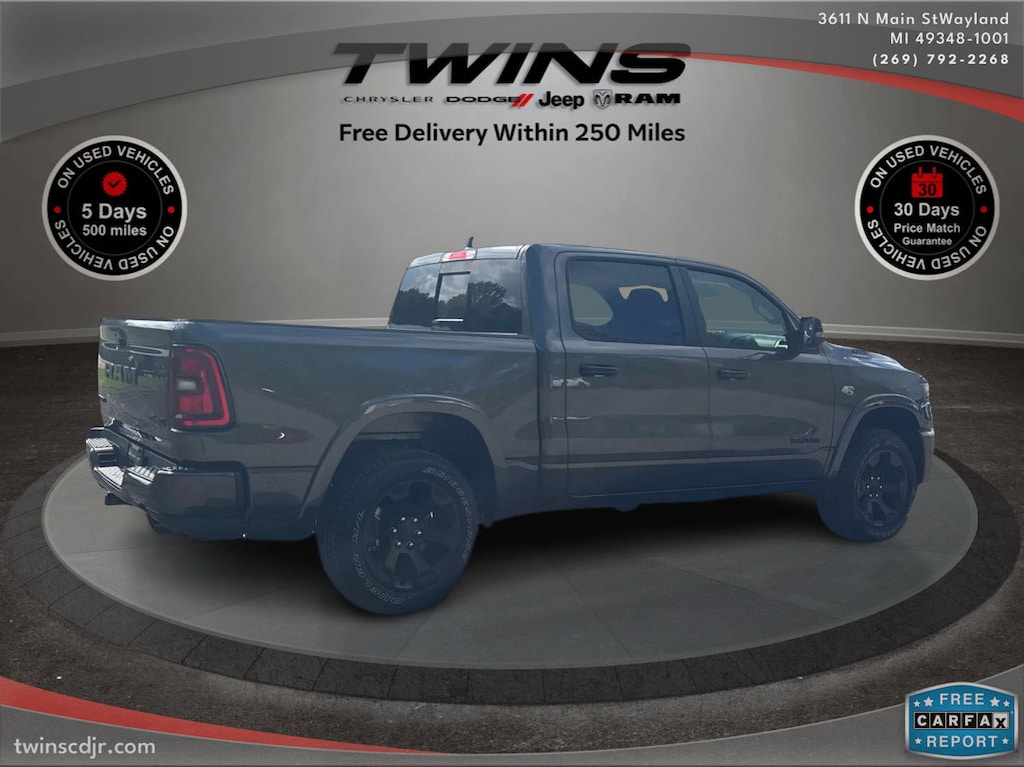 New 2026 Ram 1500 BIG HORN CREW CAB 4X4 5'7 BOX Pickup