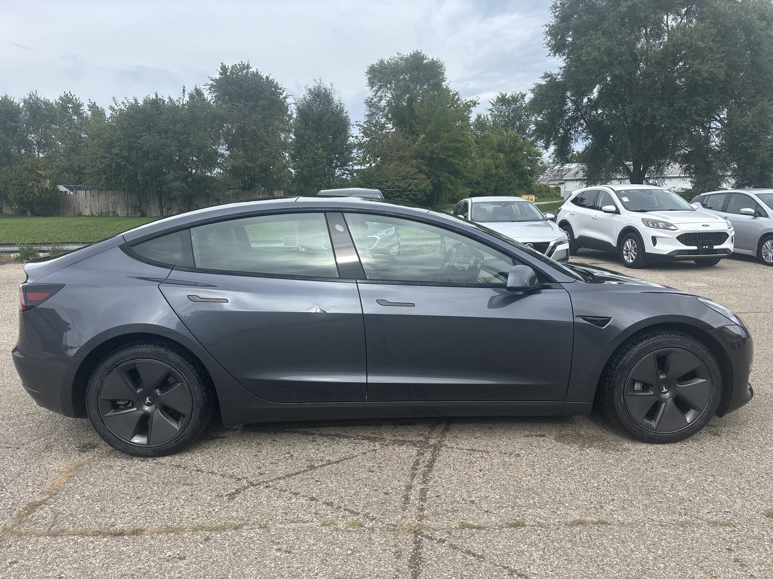 Used 2023 Tesla Model 3 Base with VIN 5YJ3E1EA8PF661731 for sale in Wayland, MI